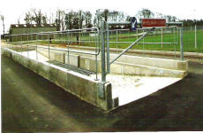 Wheelwash industrial fencing