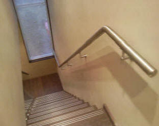 Stainless steel handrails